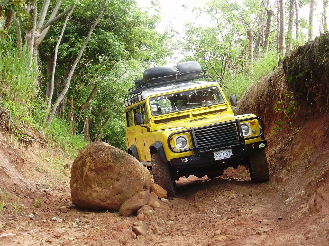 stage 4x4 en land rover